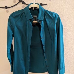 Express Teal Shirt